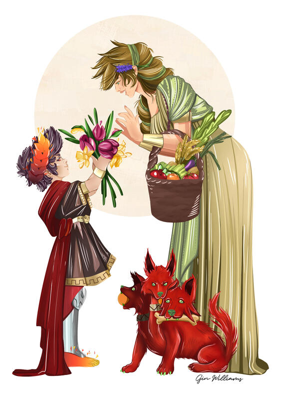 Mother's Day - Full Page Illustration