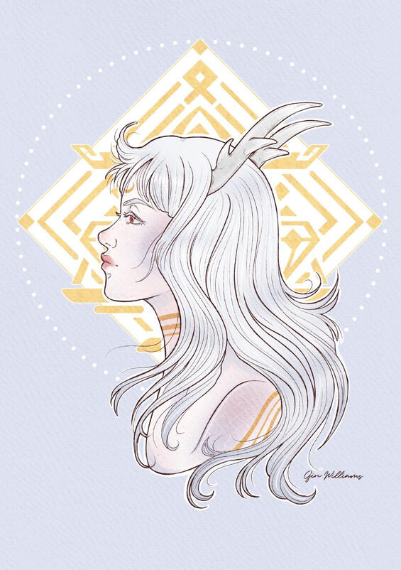 Ai Mi for Red - Profile Portrait
