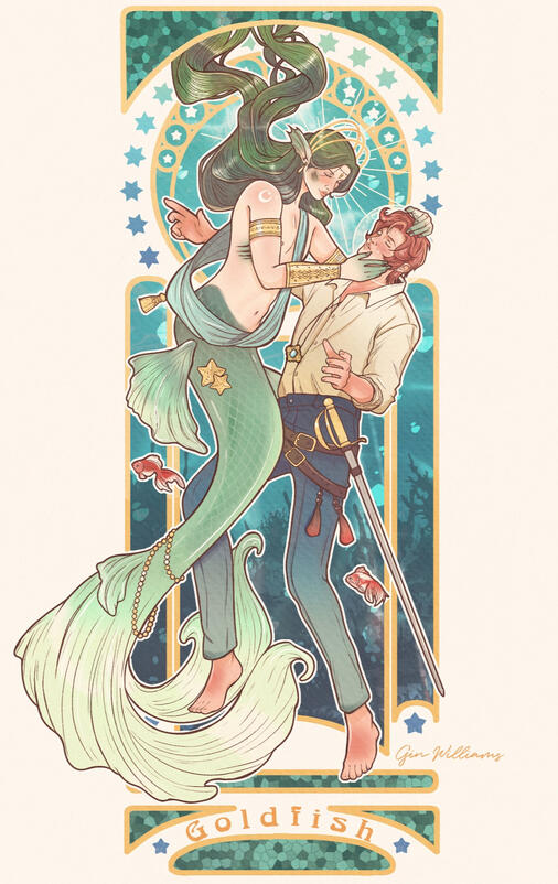 Goldfish - Full Body Narrow