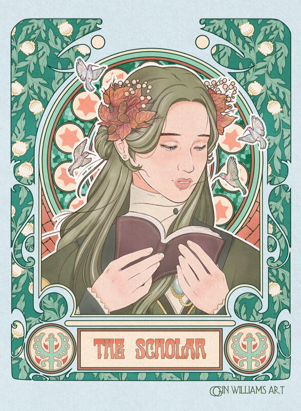 The Scholar - Portrait