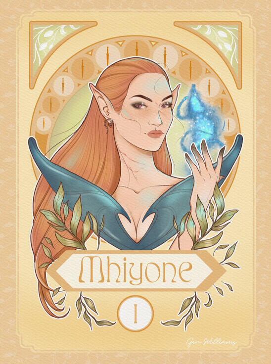 Mhiyone for Sepia - Portrait